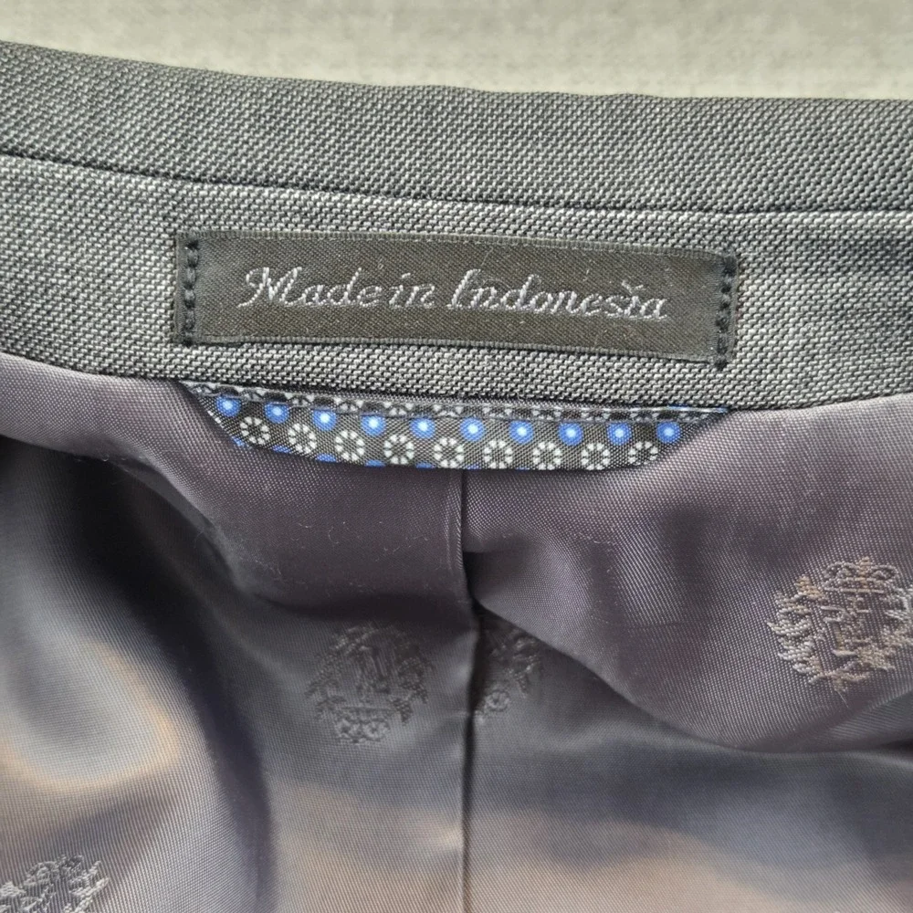 Lauren Ralph Lauren Men's Classic Gray Suit Jacket Blazer 42R
